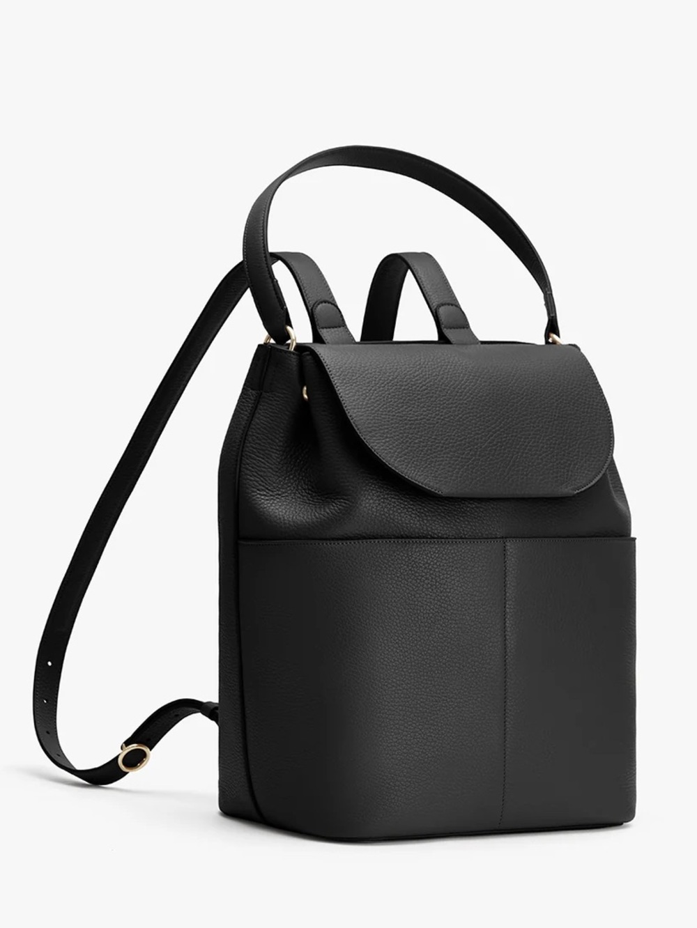 Cuyana Leather Backpack 13-inch Black